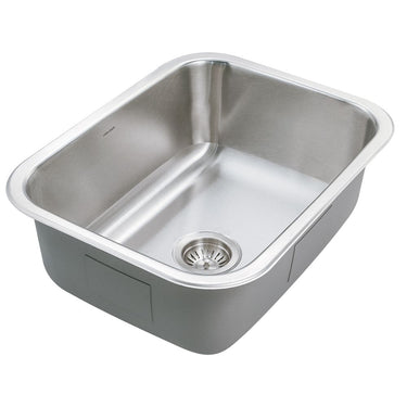 Houzer Elite 24 inch Stainless Steel Undermount Single Bowl Kitchen Sink, Nested 20-Pack